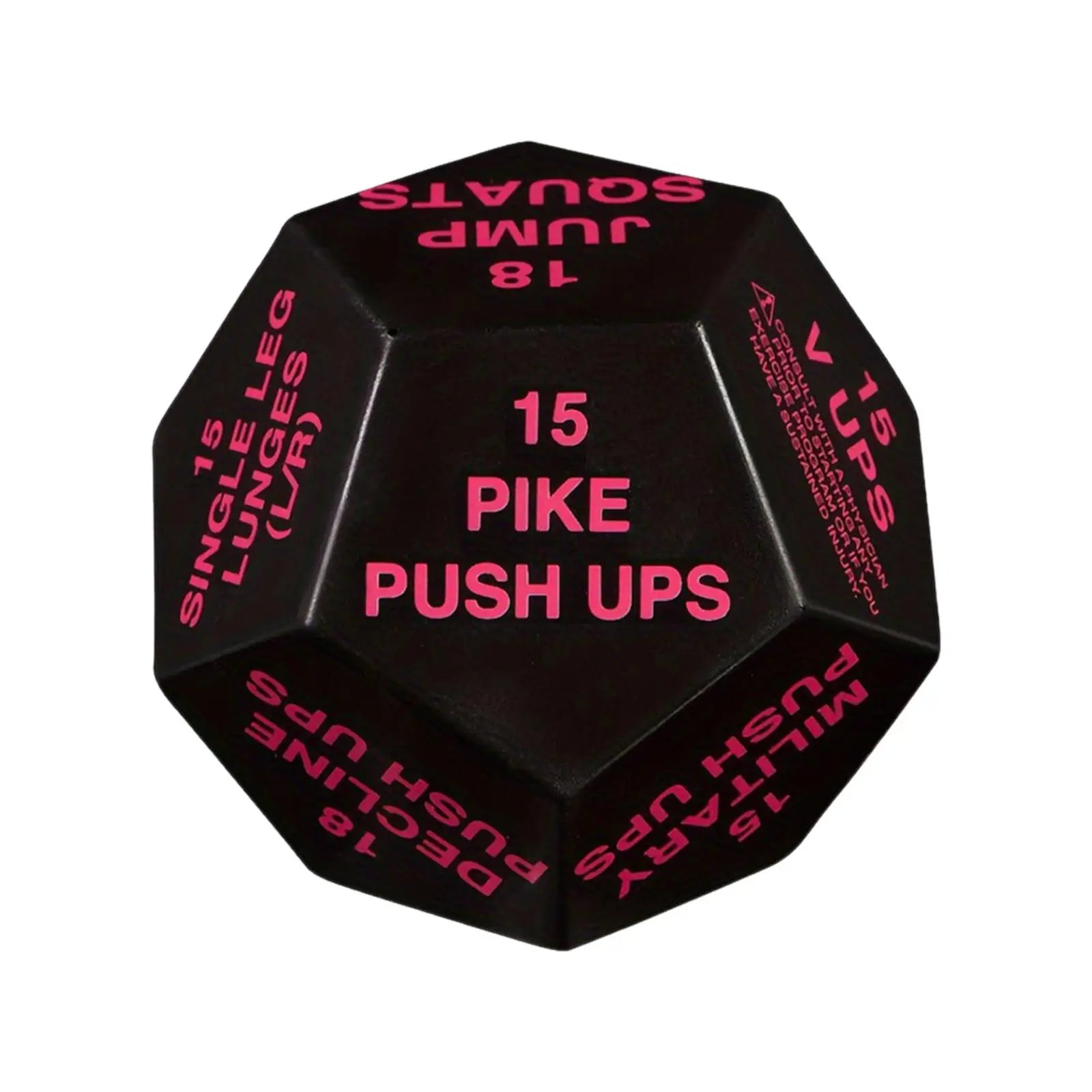 Fitness Dice Exercise Dice Cardio Plyometrics Stretching Workout Game Dice Bodyweight Sports Dice for Beginners Gym Men Women