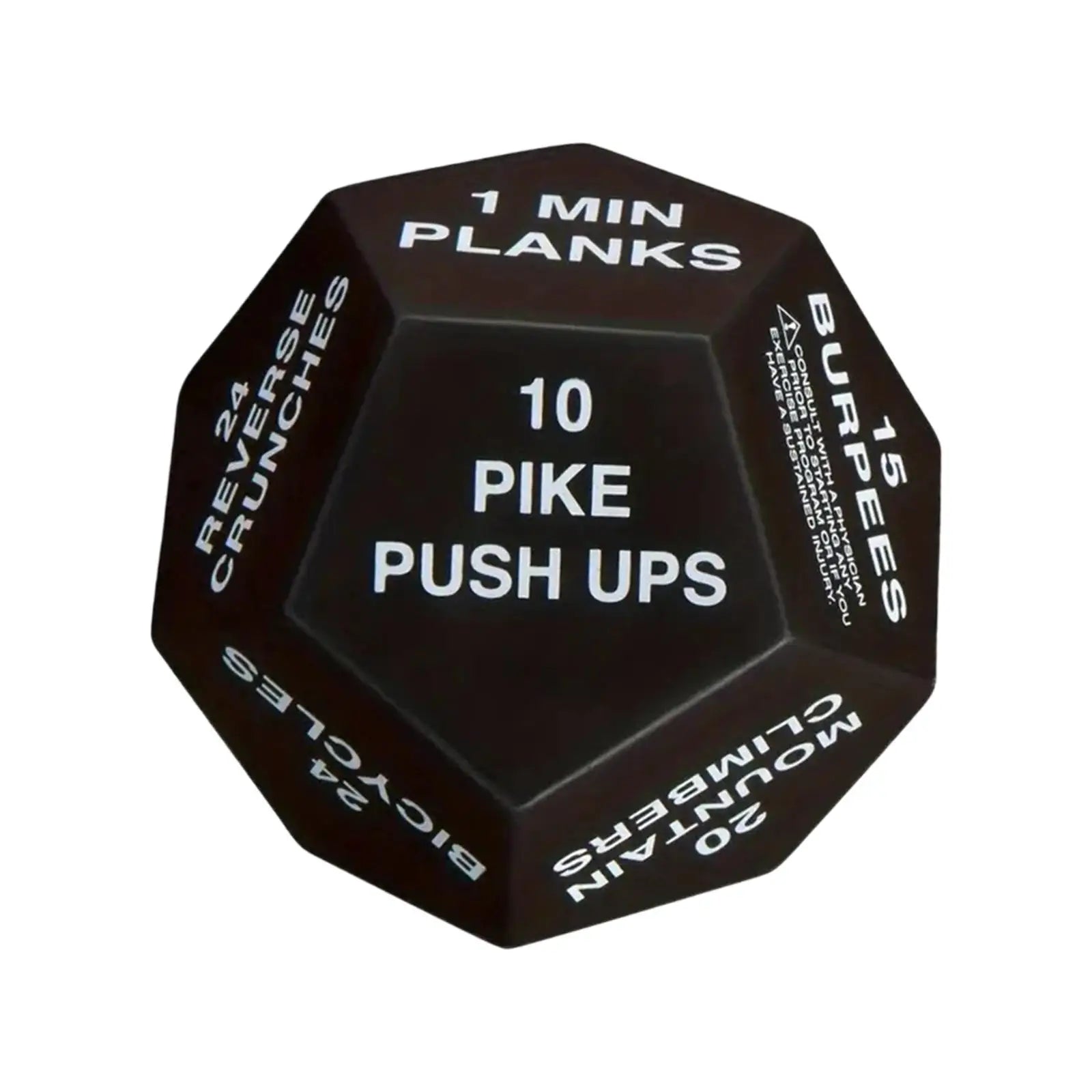 Fitness Dice Exercise Dice Cardio Plyometrics Stretching Workout Game Dice Bodyweight Sports Dice for Beginners Gym Men Women