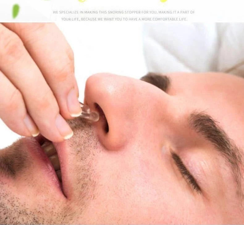 Anti Snoring Device Silicone Nose Clips Magnetic Sleep Tray Sleeping Aid Improve Sleeping Easy Breathe Apnea Guard Night Devices
