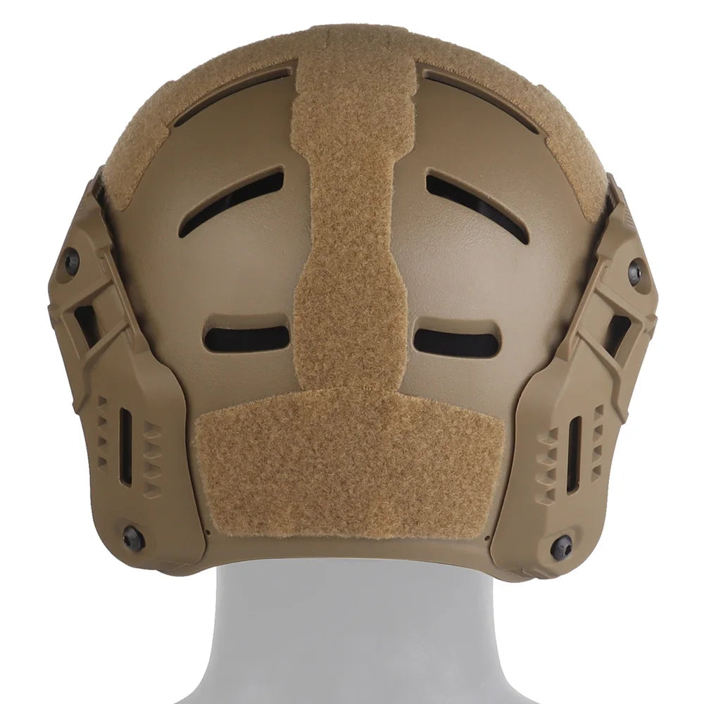 MK Tactical Helmet Breathable for Airsoft Hunting Paintball CS Shooting Training Motocross Riding Protective Camo TM Helmet Gear