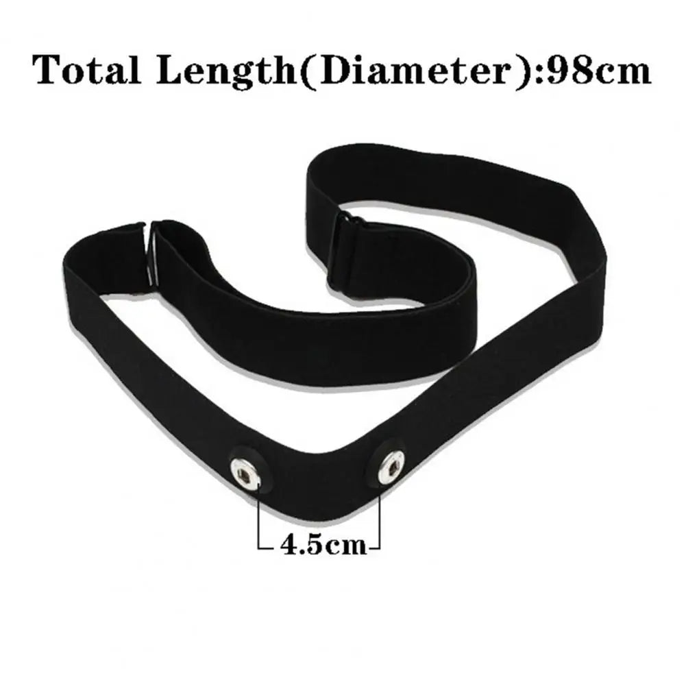 Heart Rate Monitor Chest Belt Strap for Polar Wahoo Sports Wireless Heart Rate Monitor Soft Strap Band for Health Monitor