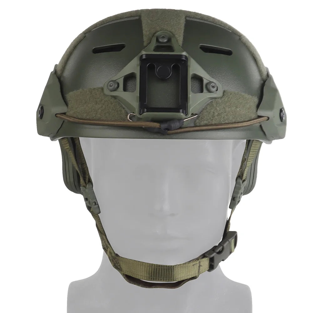 MK Tactical Helmet Breathable for Airsoft Hunting Paintball CS Shooting Training Motocross Riding Protective Camo TM Helmet Gear