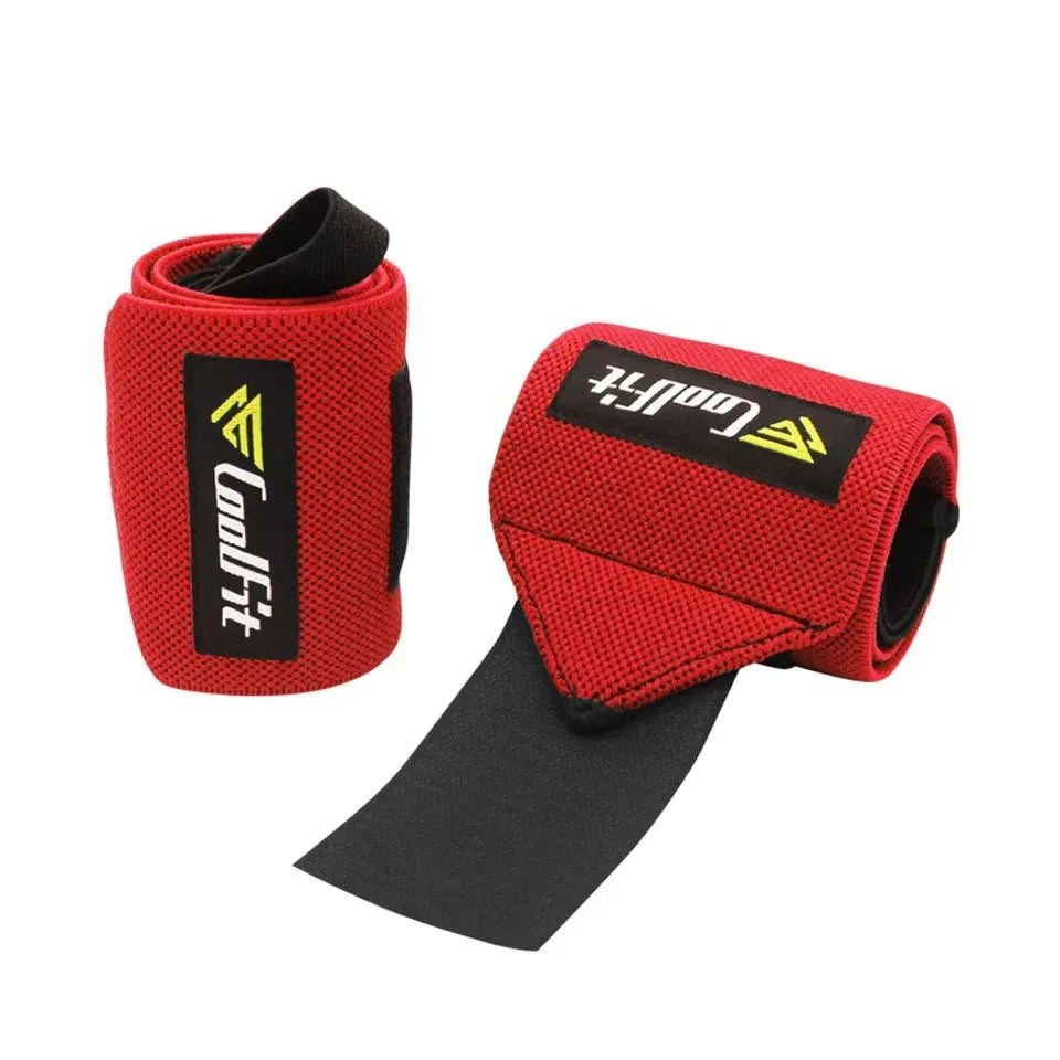 Weight Lifting Wrist Support Wraps with Thumb Loop Gym Elasticated Straps for Crossfit Strength Training Powerlifting Women Men