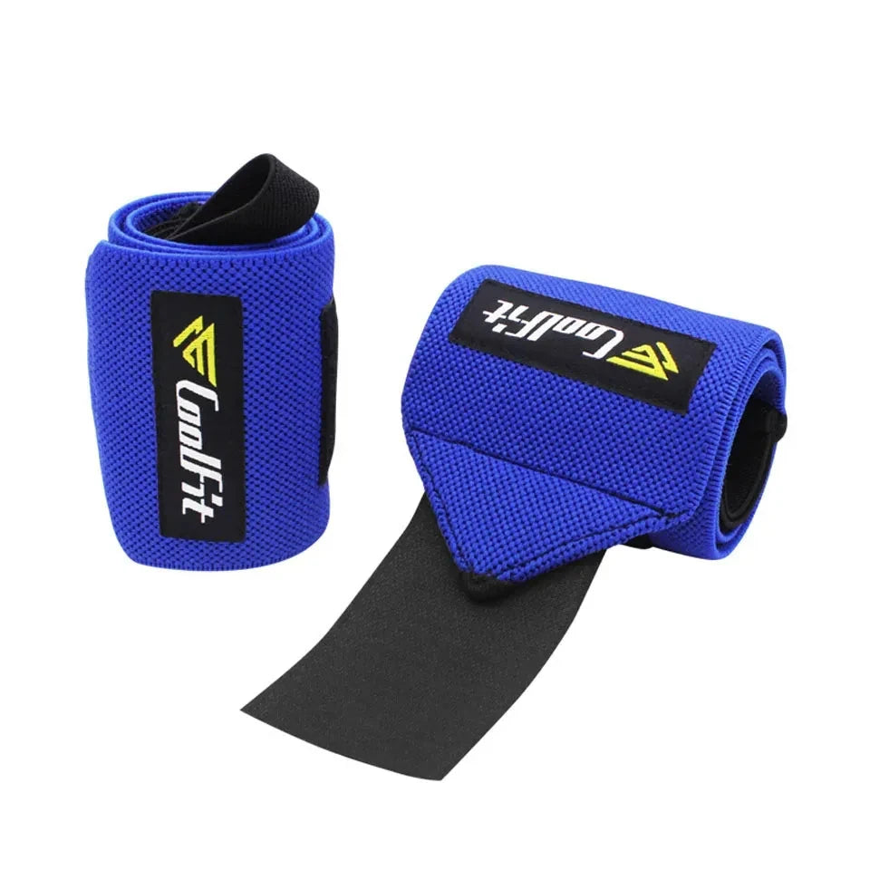 Weight Lifting Wrist Support Wraps with Thumb Loop Gym Elasticated Straps for Crossfit Strength Training Powerlifting Women Men