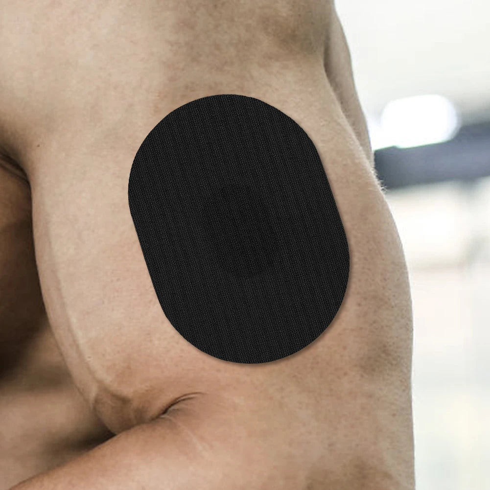 Invisible Fixed Patche 10pcs Elastic Sensor Adhesive Patch Breathable Portable Self-Adhesive for Blood Glucose Moniton