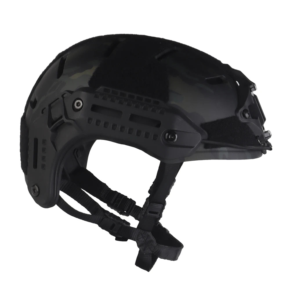 MK Tactical Helmet Breathable for Airsoft Hunting Paintball CS Shooting Training Motocross Riding Protective Camo TM Helmet Gear
