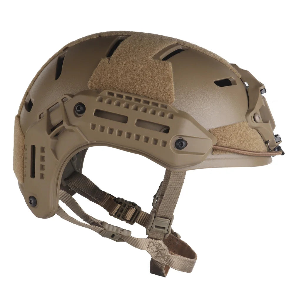 MK Tactical Helmet Breathable for Airsoft Hunting Paintball CS Shooting Training Motocross Riding Protective Camo TM Helmet Gear