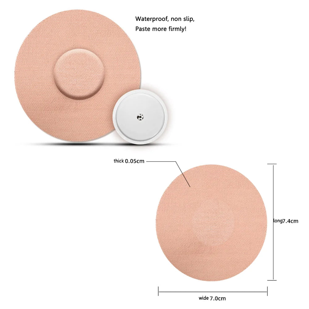 10-50Pcs Waterproof Adhesive Patches Freestyle Libre Sensor Covers Patch Clear CGM Sweatproof Overpatch Tape Long Lasting