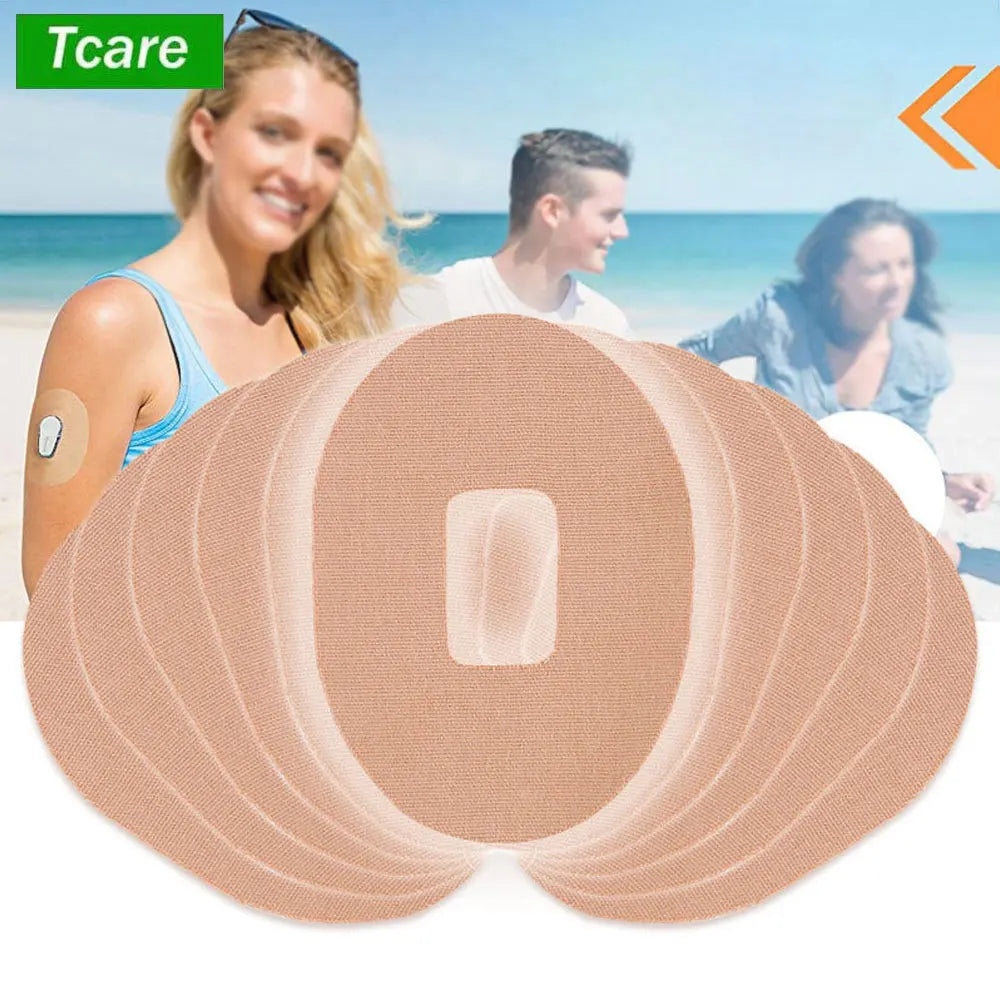 Tcare 5Pcs/Set Sports Sensor Fixing Patches Waterproof Adhesive Patches Sensor Covers Tape Body Sensor Fixed Tools