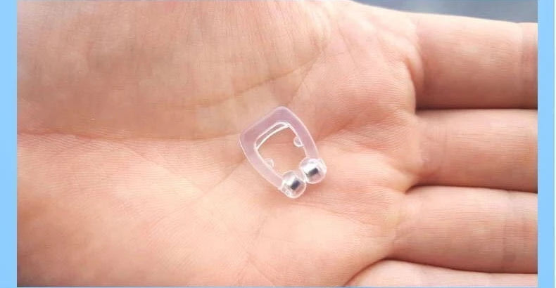 Anti Snoring Device Silicone Nose Clips Magnetic Sleep Tray Sleeping Aid Improve Sleeping Easy Breathe Apnea Guard Night Devices