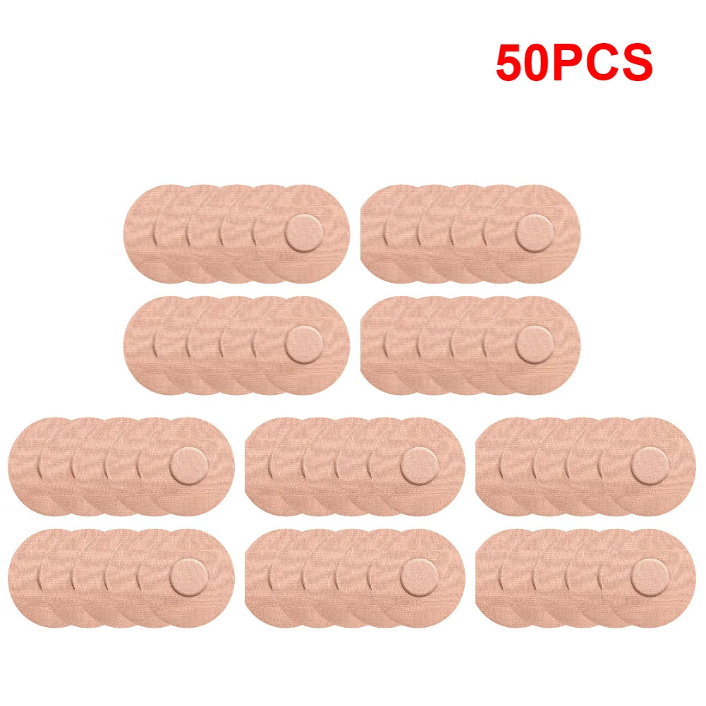 10-50Pcs Waterproof Adhesive Patches Freestyle Libre Sensor Covers Patch Clear CGM Sweatproof Overpatch Tape Long Lasting