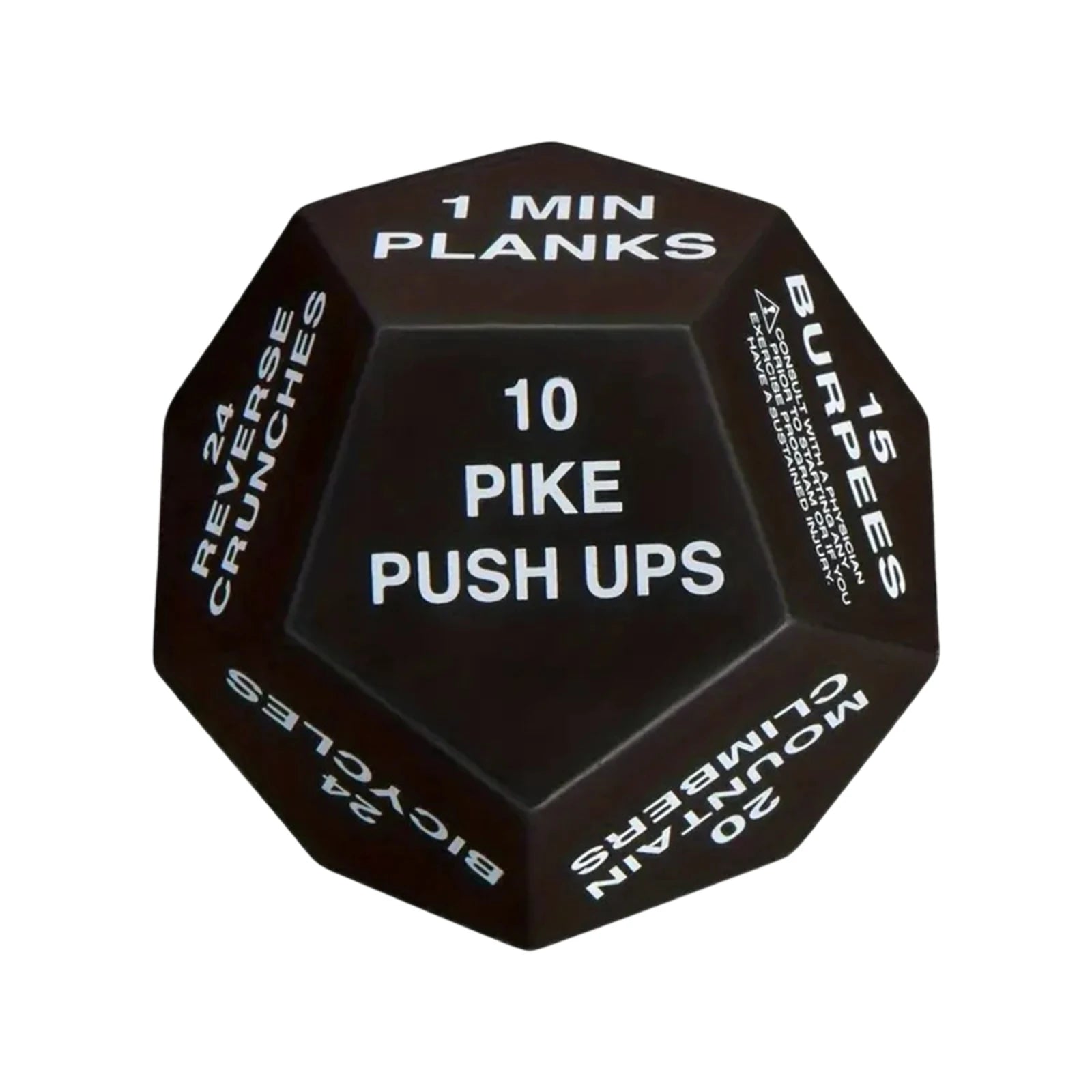 Fitness Dice Exercise Dice Cardio Plyometrics Stretching Workout Game Dice Bodyweight Sports Dice for Beginners Gym Men Women