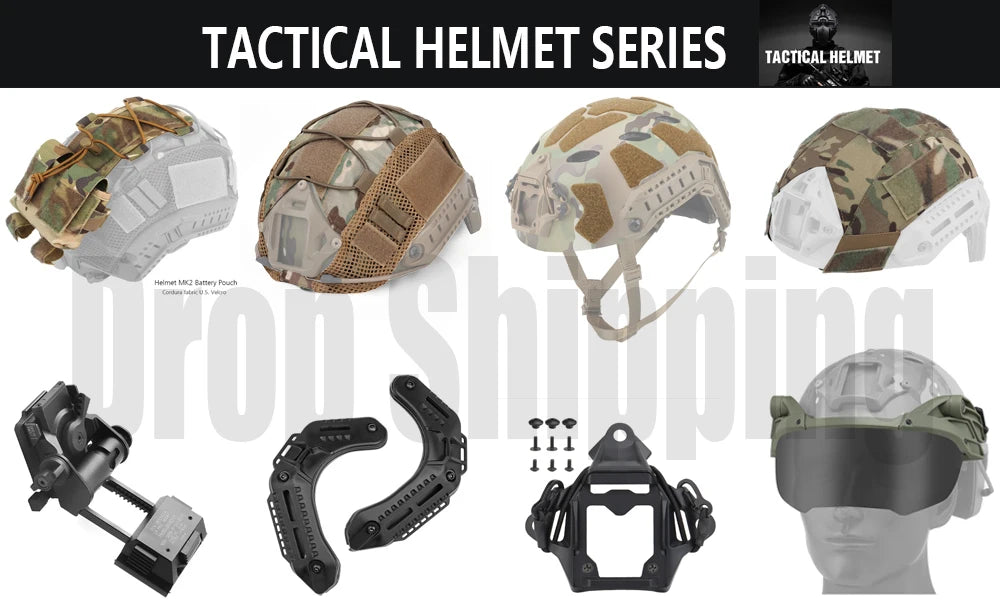 MK Tactical Helmet Breathable for Airsoft Hunting Paintball CS Shooting Training Motocross Riding Protective Camo TM Helmet Gear