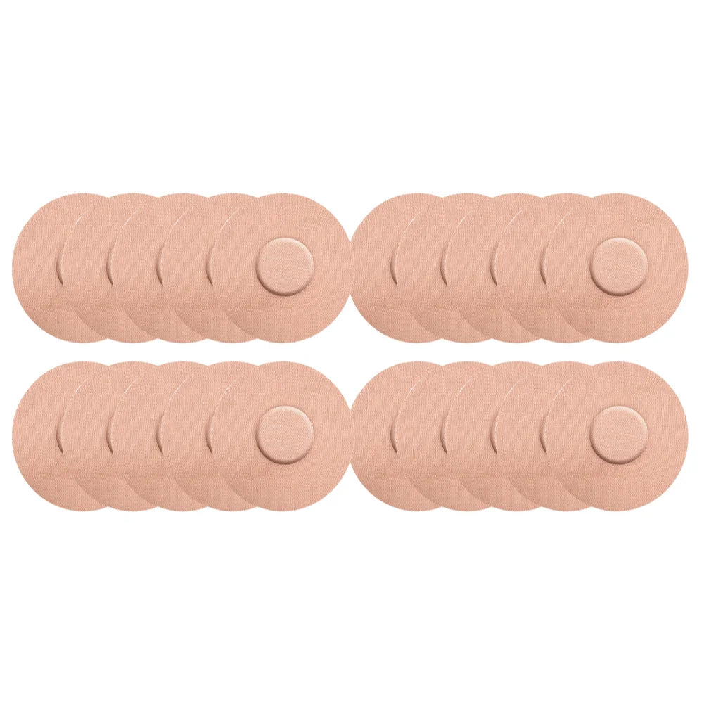 10/20/30/40Pcs Freestyle Libre Patches Sports Sensor Stickers Breathable Waterproof Adhesive Patches Overpatch Tape for Climbing