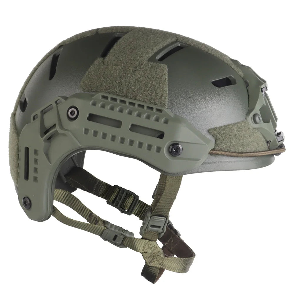 MK Tactical Helmet Breathable for Airsoft Hunting Paintball CS Shooting Training Motocross Riding Protective Camo TM Helmet Gear