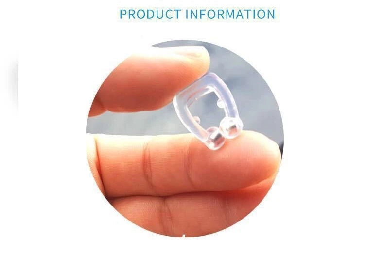 Anti Snoring Device Silicone Nose Clips Magnetic Sleep Tray Sleeping Aid Improve Sleeping Easy Breathe Apnea Guard Night Devices