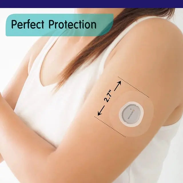 10/60pcs Fixed Sensor stickers Dexcom G7 over patch CGM Transparent Adhesive Patches Waterproof Sweatproof Pre-Cut Adhesive Tape