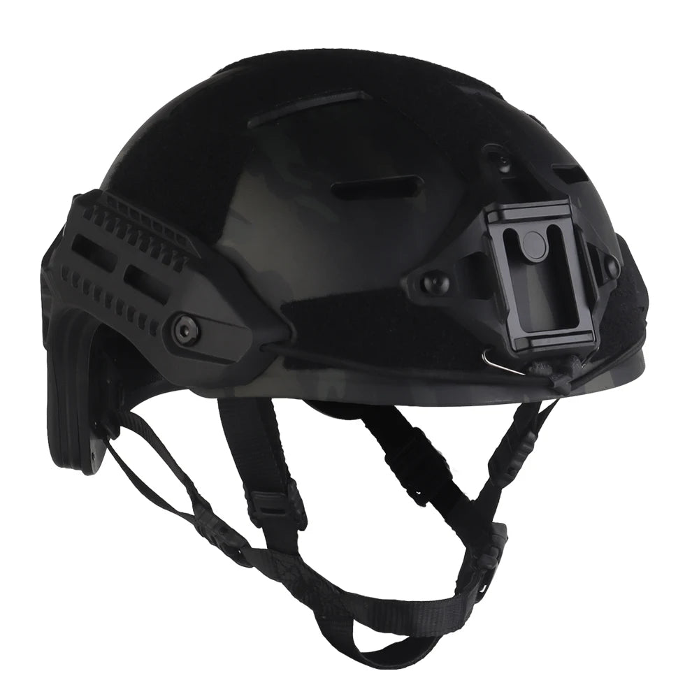 MK Tactical Helmet Breathable for Airsoft Hunting Paintball CS Shooting Training Motocross Riding Protective Camo TM Helmet Gear