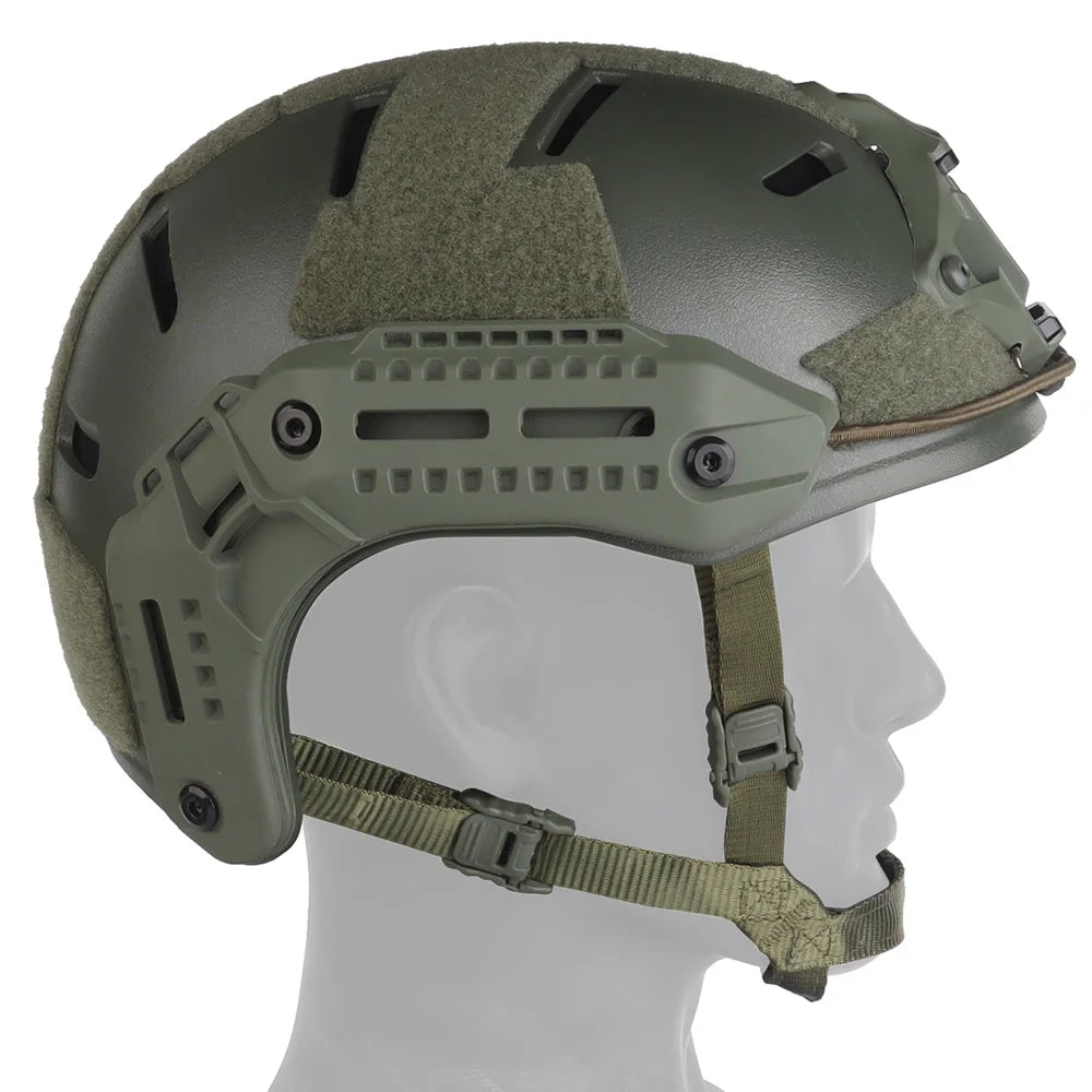 MK Tactical Helmet Breathable for Airsoft Hunting Paintball CS Shooting Training Motocross Riding Protective Camo TM Helmet Gear