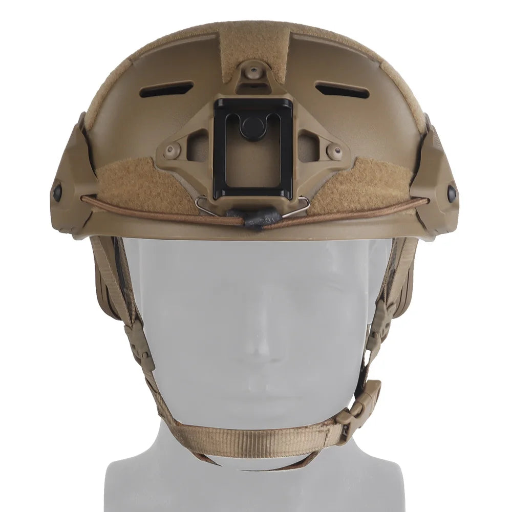 MK Tactical Helmet Breathable for Airsoft Hunting Paintball CS Shooting Training Motocross Riding Protective Camo TM Helmet Gear